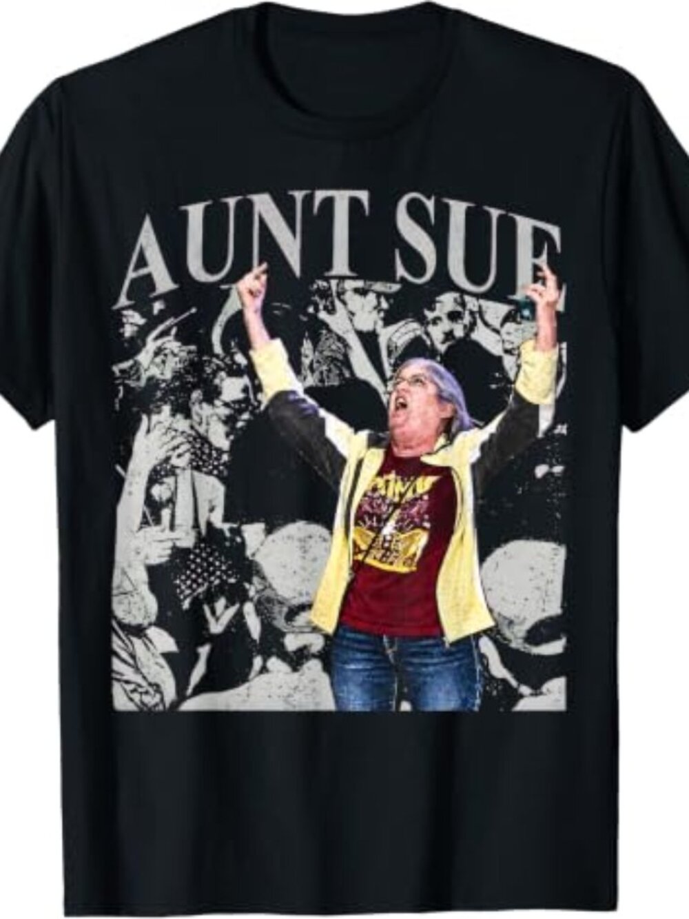 Primus no Kings Shirt Aunt Sue Middle Finger Funny T-Shirt